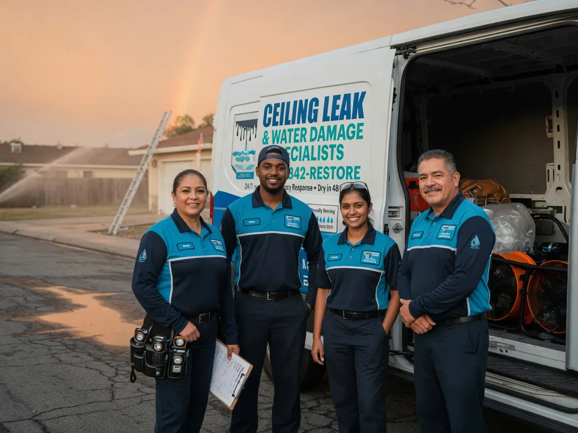 Ceiling Leak Cleanup company in Woodstock, IL